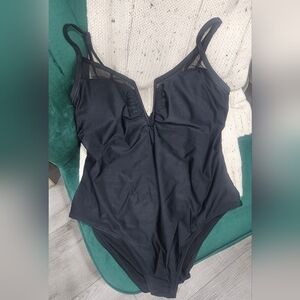 Aerie Classic Black One-Piece
